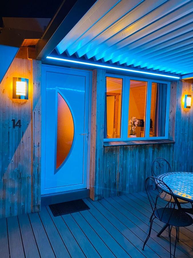 Au-Doux-Altic Chalet Romantique Avec Jacuzzi Et Sauna Метабьеф Экстерьер фото