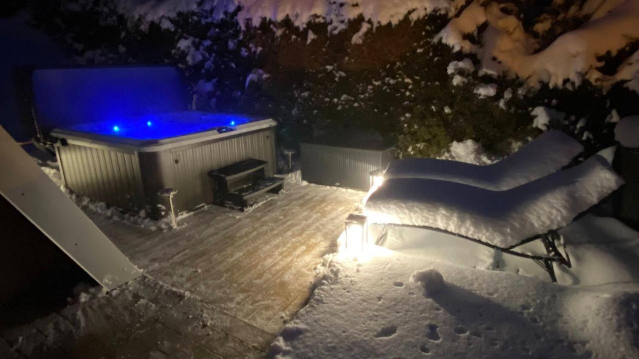 Au-Doux-Altic Chalet Romantique Avec Jacuzzi Et Sauna Метабьеф Экстерьер фото
